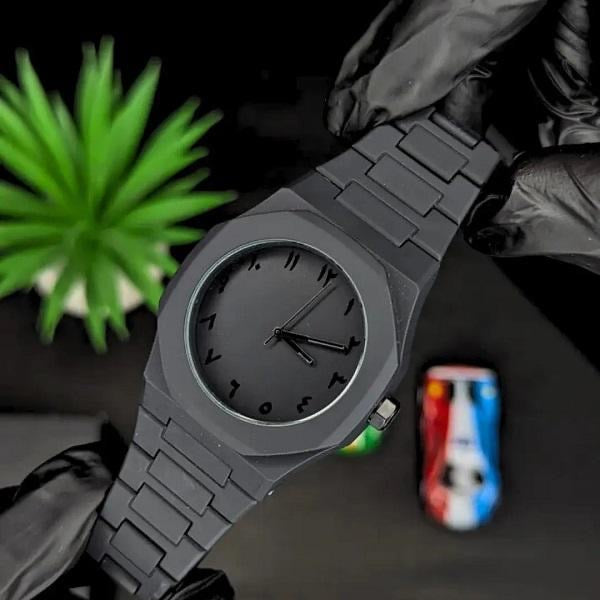 Arabi Aura Analogue Watch - Black ,Comes With Box