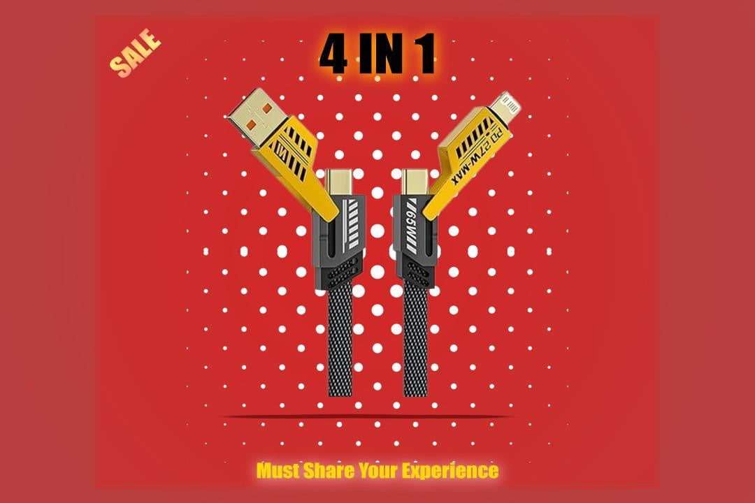 4 IN 1 Fast Charging Cable