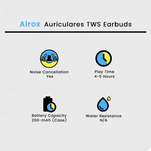 AURICULARES TWS EARBUDS WATERPROOF