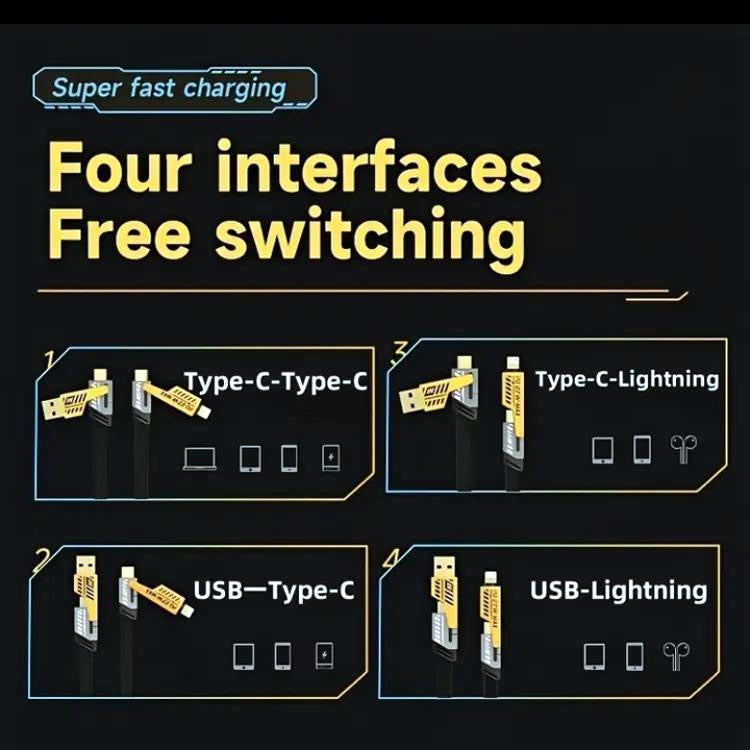 4 IN 1 Fast Charging Cable