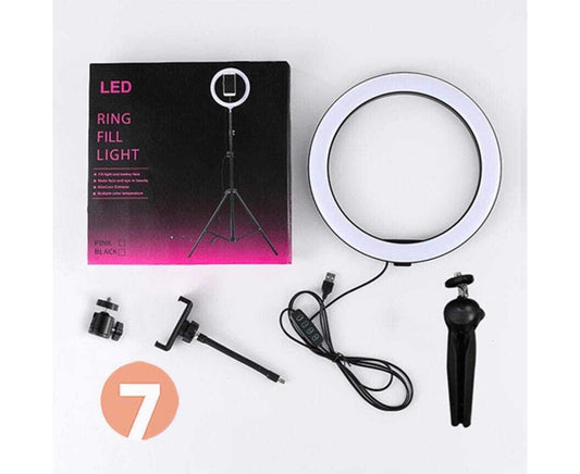 Ring light-26cm/10 inch-Ring fill light-3 color Modes