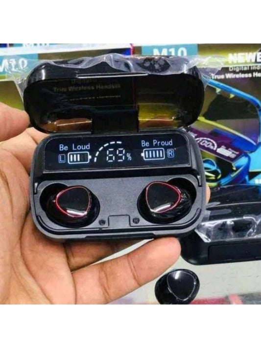 M 10 Wireless Bluetooth Earbuds