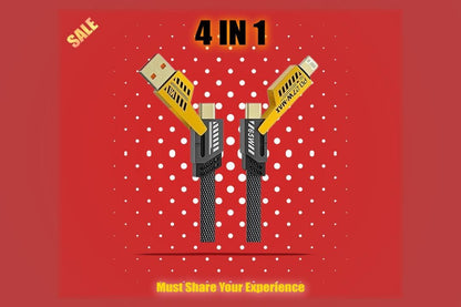 4 IN 1 Fast Charging Cable